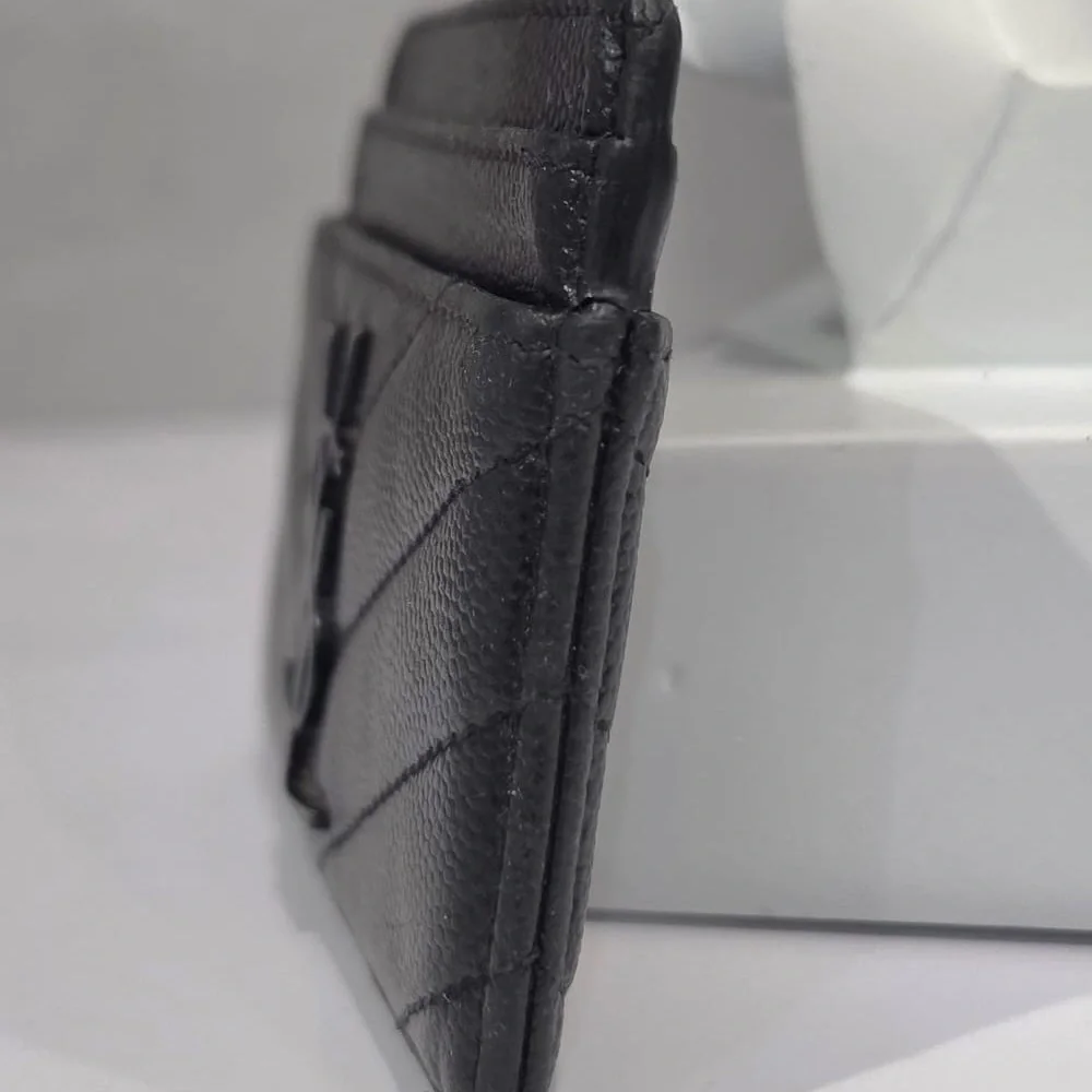 Saint Laurent Black Leather Accessory - Picture 3 of 7